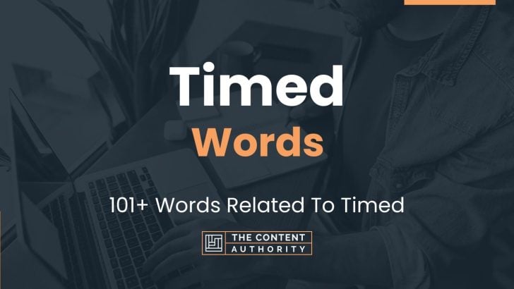 timed-words-101-words-related-to-timed