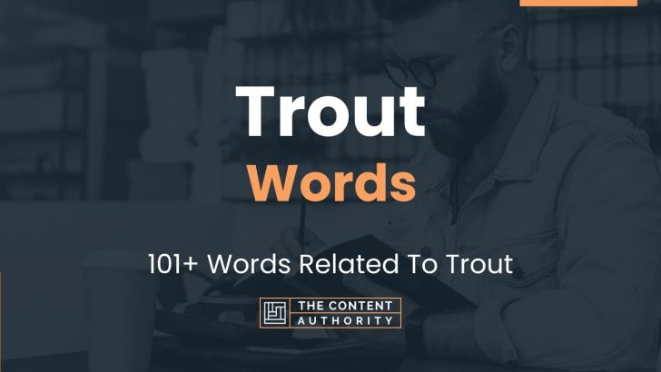 what 5 letter words can you make with trout