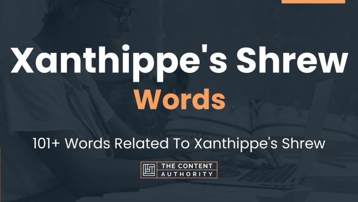 words related to xanthippe's shrew