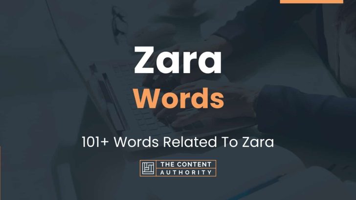 words related to zara