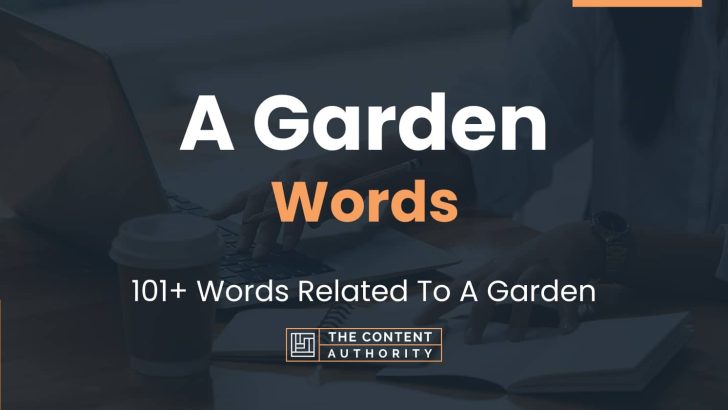 words related to a garden