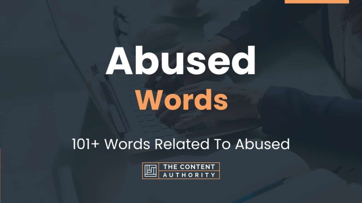 words related to abused