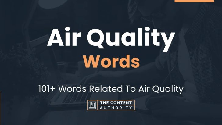 words related to air quality