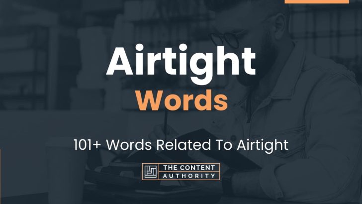 words related to airtight