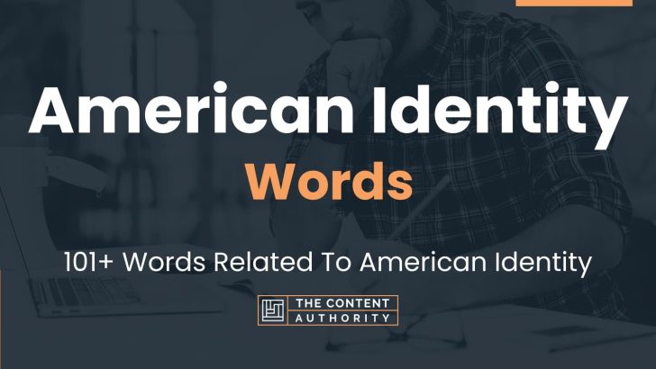 words related to american identity