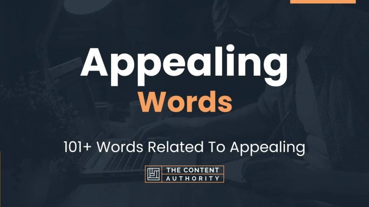words related to appealing