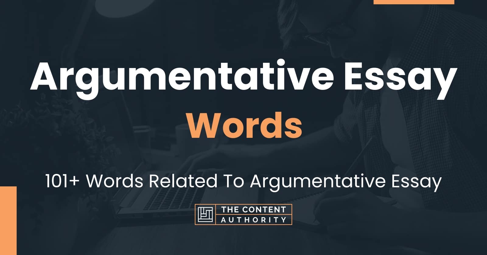 vocabulary words for argumentative essay