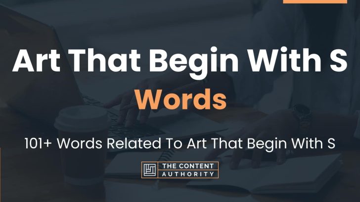 words related to art that begin with s