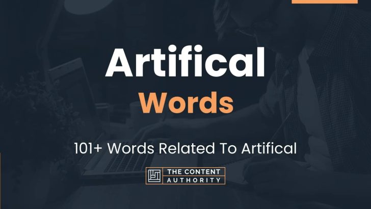 words related to artifical