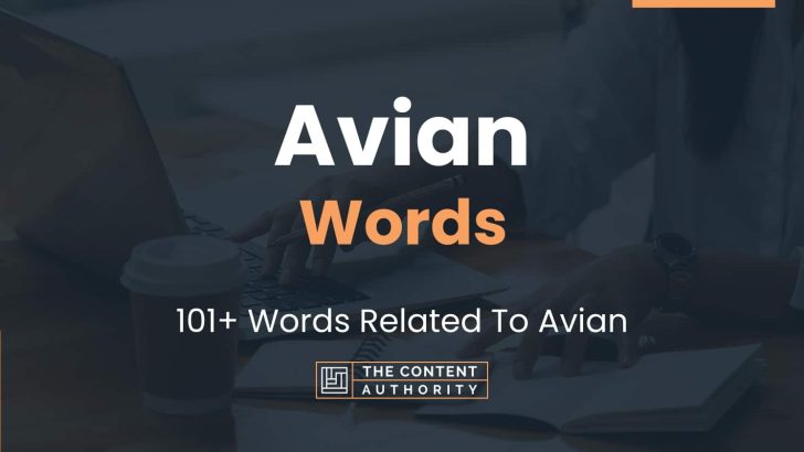 Avian Words – 101+ Words Related To Avian