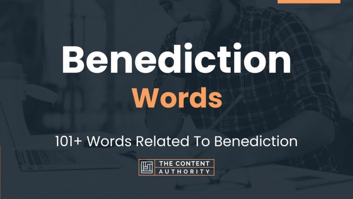 words related to benediction