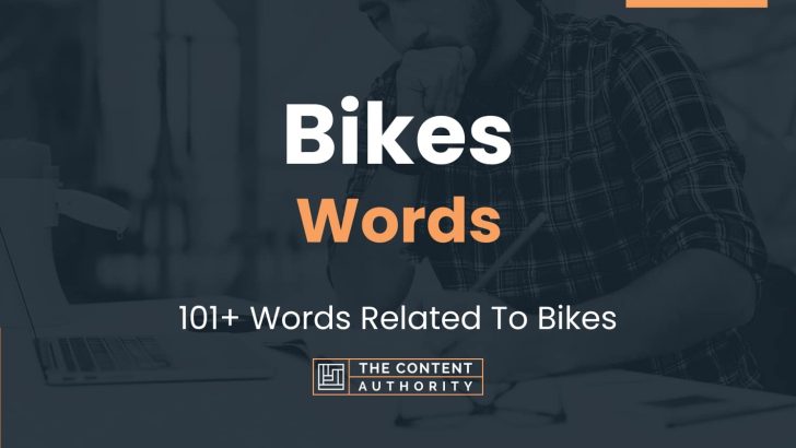 words related to bikes