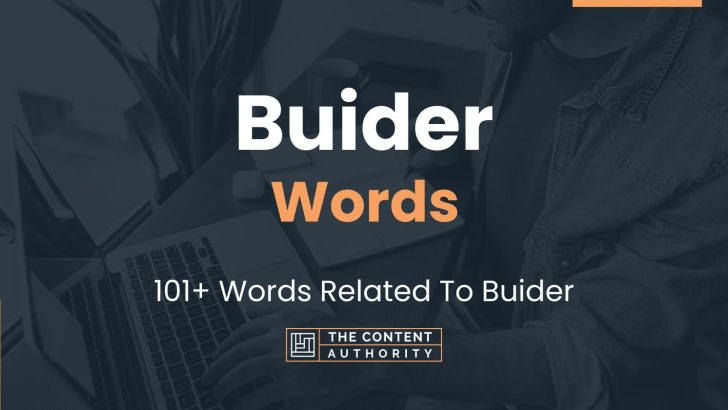 words related to buider