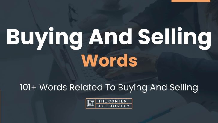 buying-and-selling-words-101-words-related-to-buying-and-selling