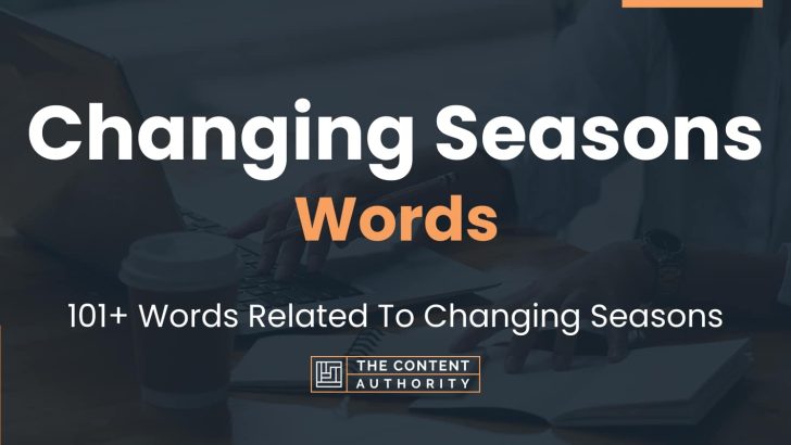 words related to changing seasons