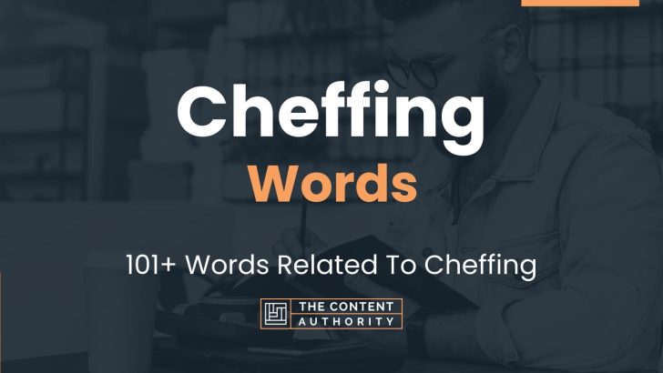 words related to cheffing