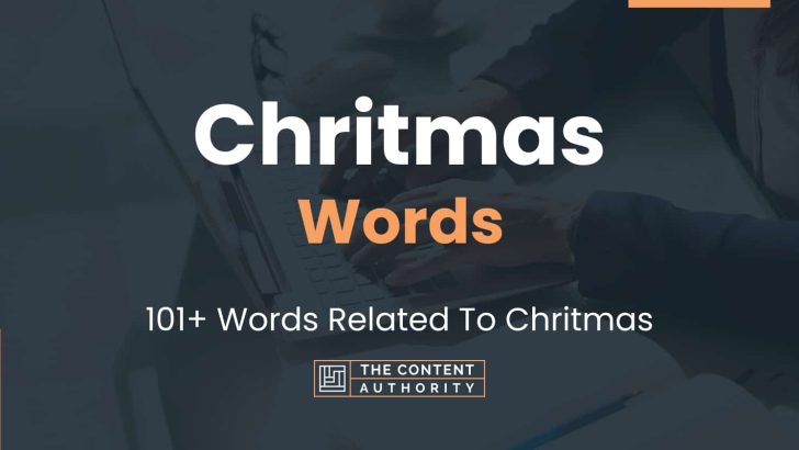 words related to chritmas