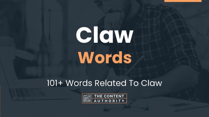 Claw Words – 101+ Words Related To Claw