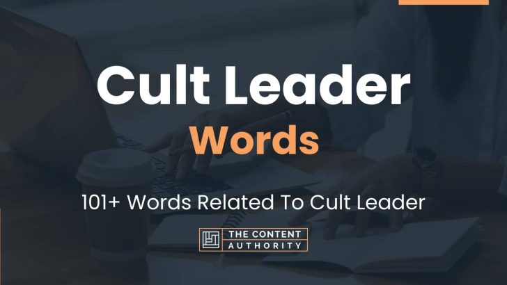words related to cult leader