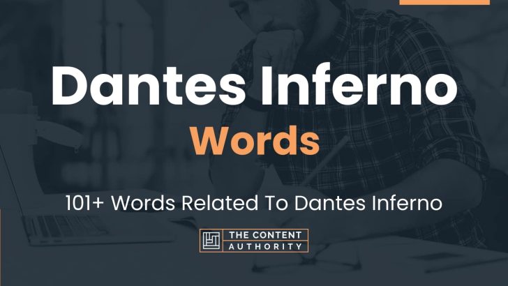 words related to dantes inferno