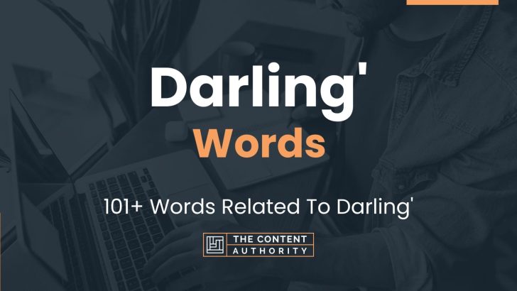 words related to darling'