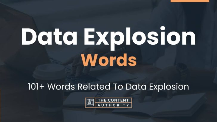 words related to data explosion
