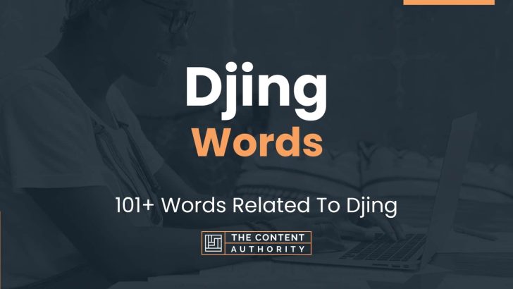 Djing Words – 101+ Words Related To Djing