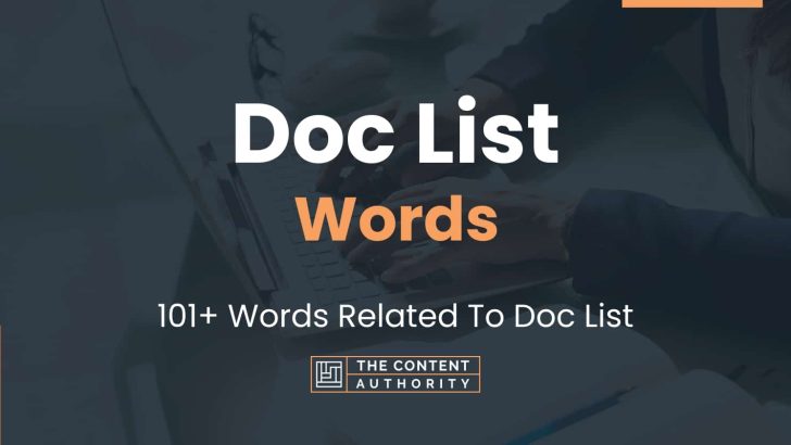 words related to doc list