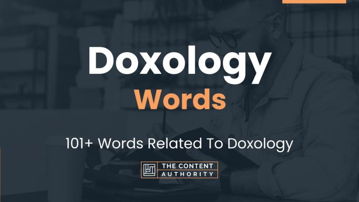 words related to doxology