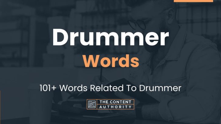 words related to drummer