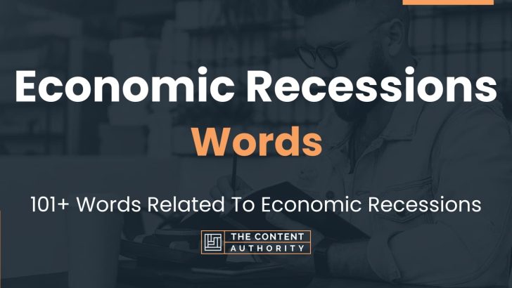 words related to economic recessions