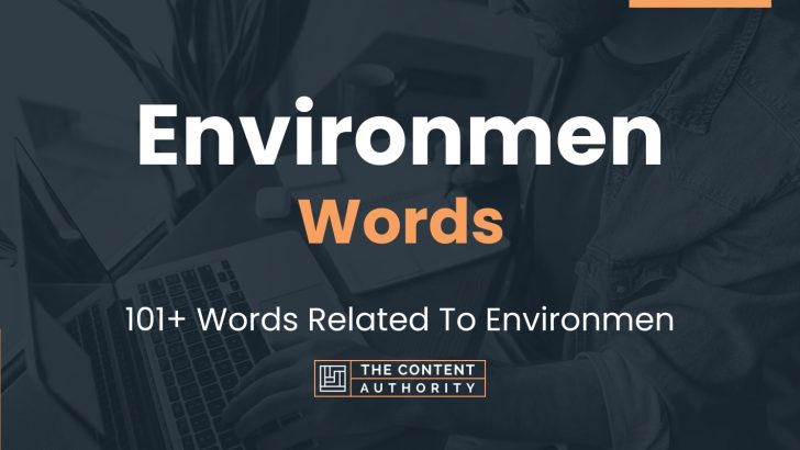 words related to environmen