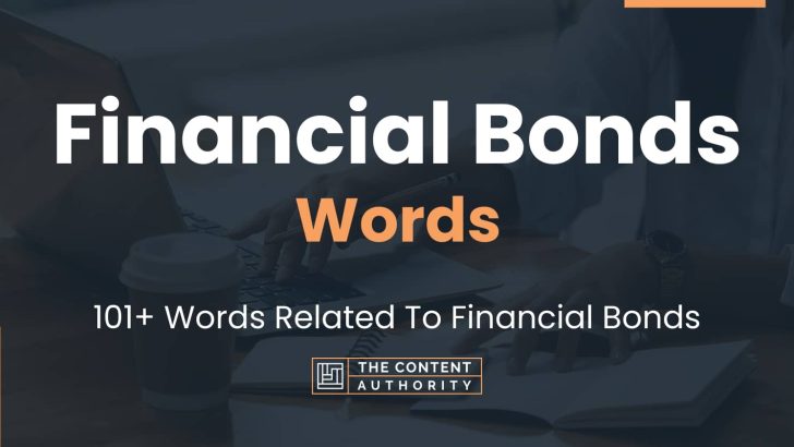 words related to financial bonds