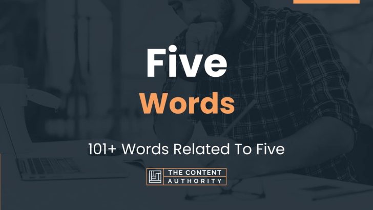 words related to five