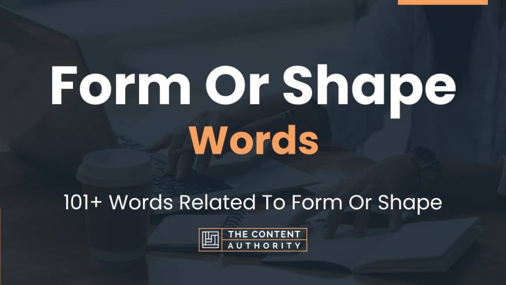 words related to form or shape
