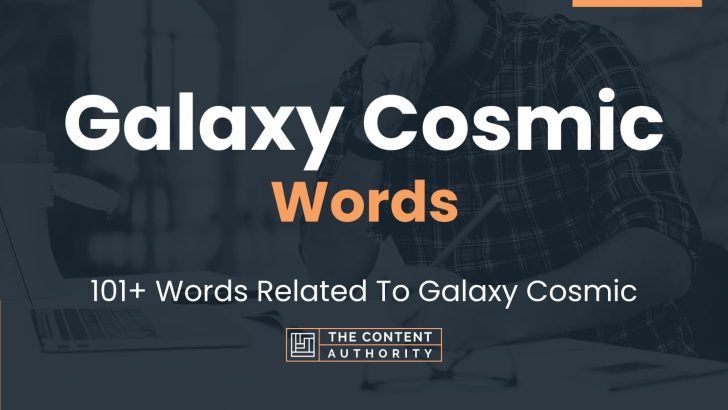 words related to galaxy cosmic