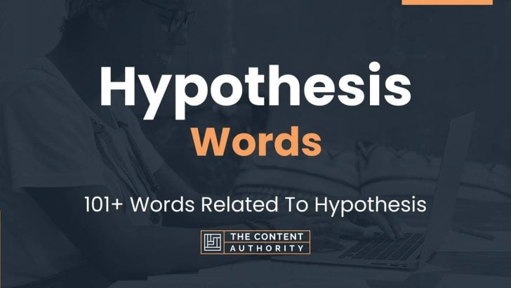 hypothesis rhyming word