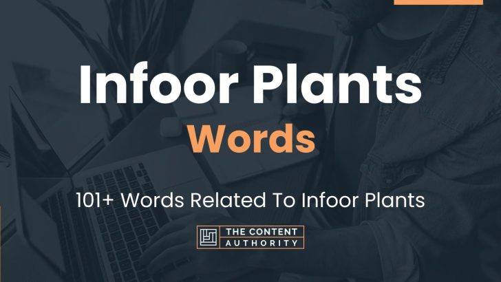 words related to infoor plants