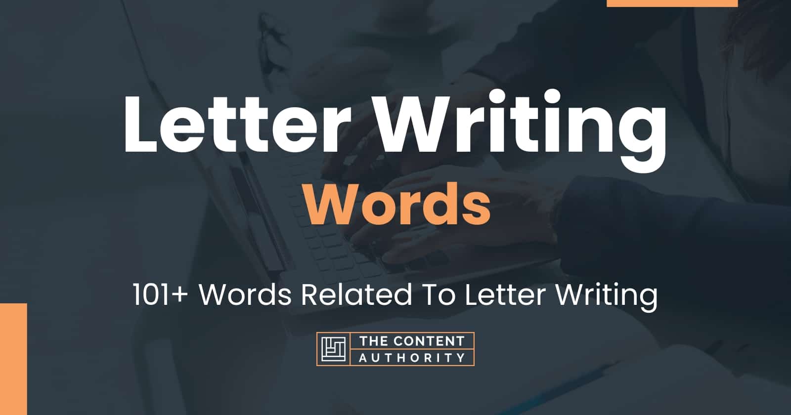 Letter Writing Words - 101+ Words Related To Letter Writing