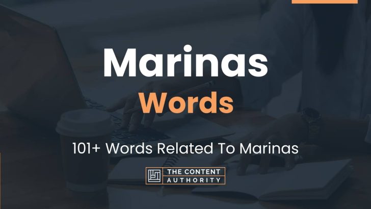 words related to marinas