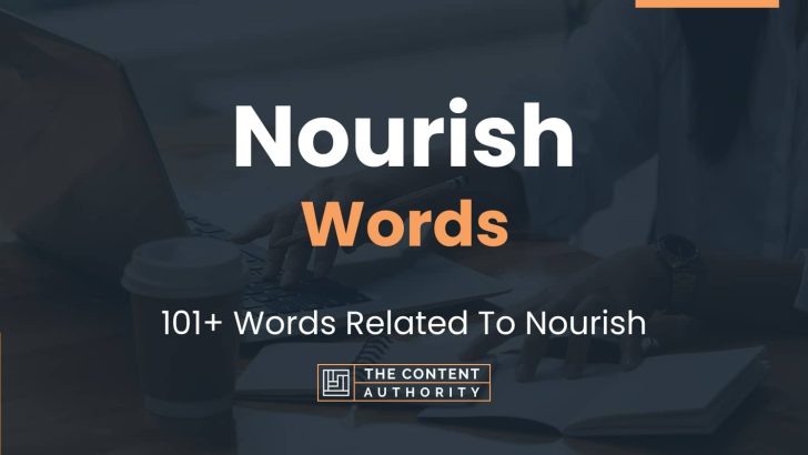 words related to nourish