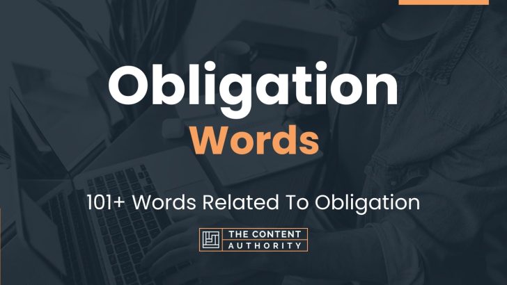 words related to obligation