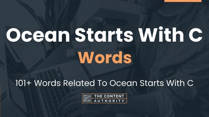 words related to ocean starts with c