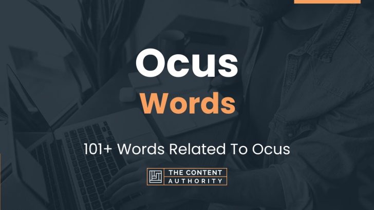 words related to ocus