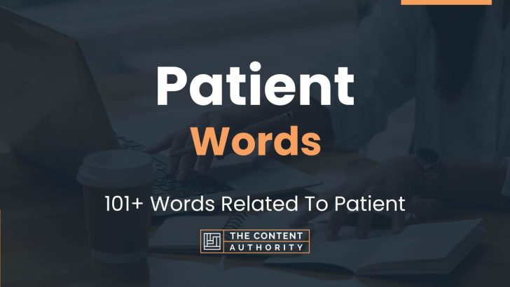 words related to patient