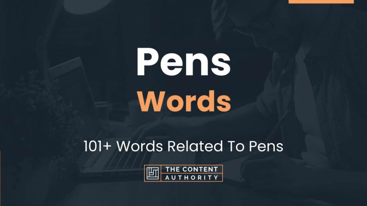 words related to pens