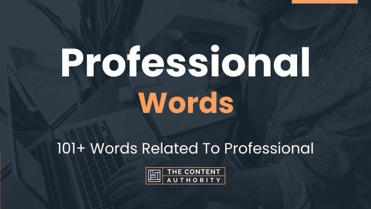 professional-words-101-words-related-to-professional