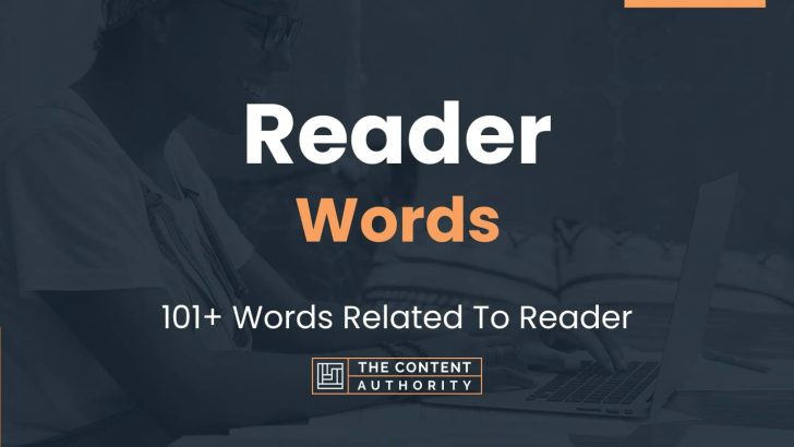 words related to reader