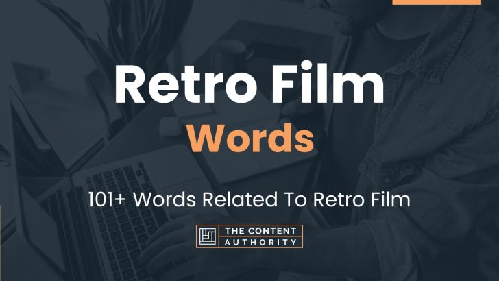 words related to retro film