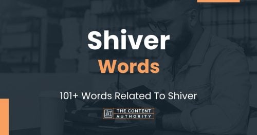 words related to shiver